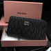  Жіночий брендовий гаманець Miu Miu на змійці (M60017) black