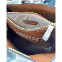 Женская брендовая сумка Michael Kors Mercer brown Lux