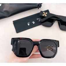 Мужские брендовые солнцезащитные очки OFF White OERJ014 black Lux