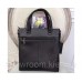 Мужская кожаная сумка Giorgio Armani black 3774-2