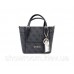 Женская брендовая сумка Guess (814) темно серая