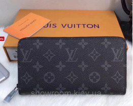  Жіночий гаманець Louis Vuitton (60017) dark grey 