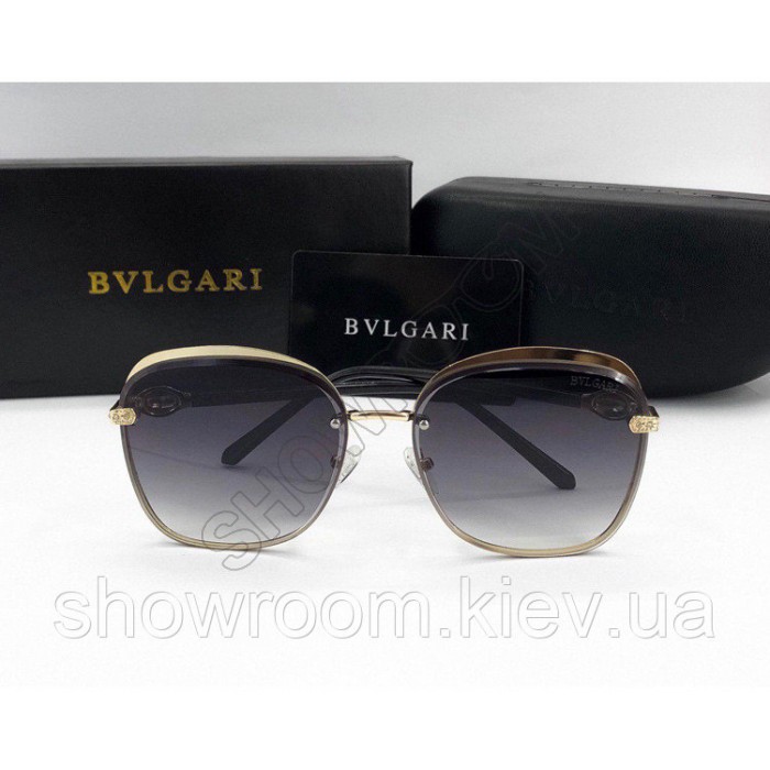 Женские солнцезащитные очки Bvlgari (0212) grey
