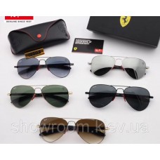  Сонцезахисні чоловічі окуляри RAY BAN 8307 (001/51) Lux