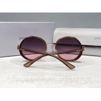 Женские круглые солнцезащитные очки (304) rose