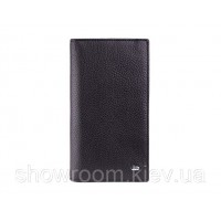Мужской кожаный бумажник на магните (52) black