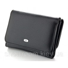 Жіночий шкіряний гаманець (4031) чорний