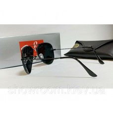 Женские солнцезащитные очки RAY BAN aviator 3025, черная оправа