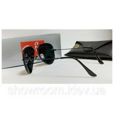  Жіночі сонцезахисні окуляри RAY BAN aviator 3025, чорна оправа