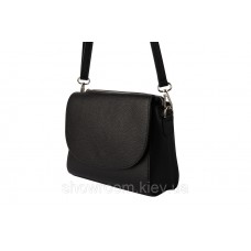 Женская сумка кроссбоди Laura Biaggi (118) кожаная черная
