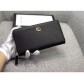  Жіночий шкіряний гаманець (456117) black