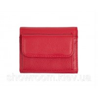 Недорогой женский кожаный кошелек (4401) красный