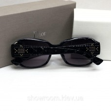  Жіночі брендові окуляри від сонця (STUD) black