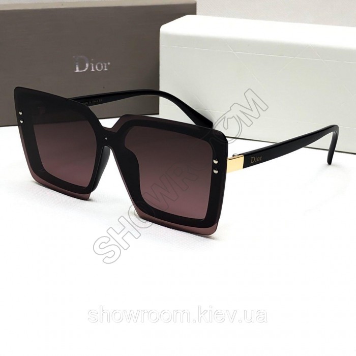 Женские брендовые очки от солнца с поляризацией (5799) лиловые