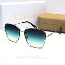  Жіночі брендові сонцезахисні окуляри Chloe (202) green
