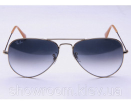 Женские солнцезащитные очки в стиле RB 3026 aviator large metal (3025) 001/32  (Lux)