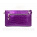 Клатч сумка из экокожи (1013) purple