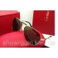 Солнцезащитные очки Cartier (135) золотая оправа