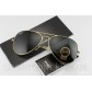 Женские солнцезащитные очки RAY BAN aviator (золотая оправа)