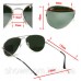 Мужские солнцезащитные очки RAY BAN aviator (золотая оправа) (2907)
