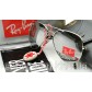 Мужские солнцезащитные очки Rb aviator silver mirror (2906)