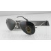 Мужские солнцезащитные очки RAY BAN aviator (серебрянная оправа)
