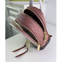 Женский брендовый рюкзак Michael Kors Rhea Zip mini (1223) Lux