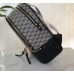 Женский кожаный брендовый рюкзак Michael Kors Rhea Zip (1234) Grey Lux