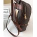 Женский кожаный брендовый рюкзак Michael Kors Rhea Zip M Lux