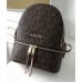 Женский кожаный брендовый рюкзак Michael Kors Rhea Zip B Lux