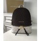 Женский кожаный брендовый рюкзак Michael Kors Rhea Zip (1122) Lux