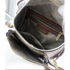 Женская кожаная сумка Mk Slater brown Lux
