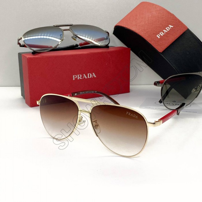 Женские брендовые очки Pr (sp15) brown