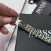 Срібний чоловічий браслет на руку Boss  (60033)