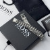 Срібний чоловічий браслет на руку Boss  (60033)